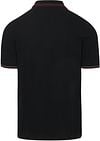 Fred Perry Polo Twin Tipped M3600 Navy Z58 Product / Achterkant