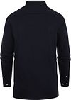 Steppin' Out Shirt Stretch Piqué Navy Product / Achterkant