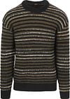 BOSS Pullover Aturn Wool Blend Stripes Black 50523580-001 order online | Suitable