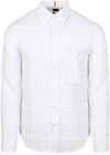BOSS Relegant Shirt Linen White order online | 50537381-100 | Suitable Lithuania
