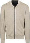 Casa Moda Cardigan Zippé Structure Beige 454479100-663 commander en ligne | Suitable