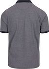 Casa Moda Poloshirt Druck Grau Blau Product / Achterkant
