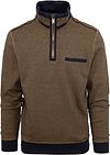 Casa Moda Halfzip Sweater Ochre Yellow Product / Detail