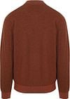 Casa Moda Vest Zip Structure Brique Product / Achterkant