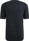 Cast Iron Knitted Jacquard T-shirt Navy Product / Achterkant