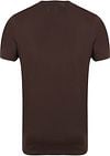 Colorful Standard Organic T-shirt Dunkelbraun Product / Achterkant