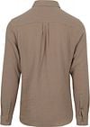 Dstrezzed Overhemd Axton Taupe Product / Achterkant