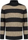 Dstrezzed Turtleneck Wool Mix Stripe Anthracite 405518-995 order online | Suitable