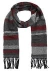Echarpe pour hommes Gris Rouge 22-03 Sjaal commander en ligne | Suitable