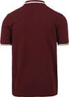 Fred Perry Polo M3600 Bordeaux Product / Achterkant