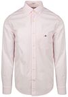 Gant Poplin Banker Hemd Streep Lichtroze 3000140-662 kopen | Suitable