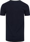 Garage Stretch Basic Dark Blue V-Neck Product / Achterkant