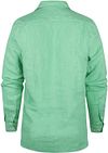 Steppin' Out Shirt Linen Mint Green Product / Achterkant