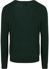 Gant Pullover V-Neck Wool Blend Dark Green Product / Achterkant