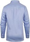 Steppin' Out Overhemd Regular-fit Dobby Lichtblauw Regular-fit Product / Achterkant