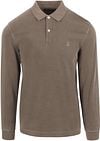 Marc O'Polo Longsleeve Polo Shirt Terry Cloth Taupe 428223655004-729 order online | Suitable