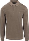 Marc O'Polo Longsleeve Polo Terry Cloth Taupe 428223655004-729 commander en ligne | Suitable