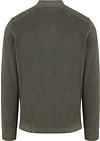 Marc O'Polo Longsleeve Polo Vert Olive Product / Achterkant