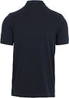 Marc O'Polo Polo Bleu Foncé Product / Achterkant