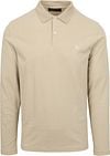 Marc O'Polo Polo Shirt Long Sleeves Beige 331204255058-737 order online | Suitable