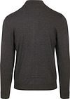 No Excess Cardigan Antraciet Product / Achterkant