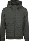 No Excess Jacke Knitted Sleeve Dunkelgrün kaufen | Suitable