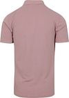 No Excess Polo Shirt Piqué Mauve Product / Achterkant