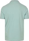 No Excess Polo Shirt Riva Solid Turquoise Product / Achterkant