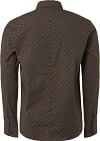 No Excess Shirt Print Caramel Product / Achterkant