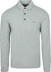 NZA Longsleeve Polo Shirt Hamton Piqué Green  25GN206-1797 order online | Suitable