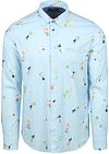 NZA Shirt Kane Linen Blend Hellblau 25CN561-1675 kaufen | Suitable