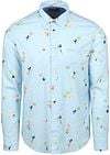 NZA Shirt Kane Linnen Blend Lichtblauw 25CN561-1675 kopen | Suitable