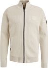 PME Legend Cardigan Knitted Structure Ecru PKC2409356-7013 order online | Suitable