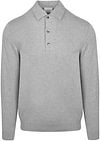 Profuomo Longsleeve Poloshirt Luxury Basic Grijs PP2J00009B-C1 kopen | Suitable