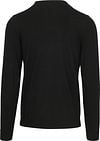 Profuomo Pullover Merino Wool Black Product / Achterkant
