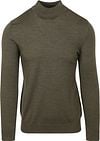 Profuomo Turtleneck Trui Merino Olijfgroen kopen | Suitable