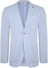 R2 Halflined Colbert Print Lichtblauw 128.JACKET.003-018 kopen | Suitable