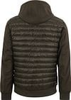 Reset Oxford jacket Dark green Product / Achterkant