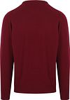 William Lockie Pullover Lamswol Bordeaux Product / Achterkant