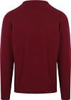 William Lockie Pull Laine d'Agneau Bordeaux Product / Achterkant