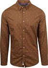 Scotch and Soda Hemd Druck Braun 172948-6491 kaufen | Suitable