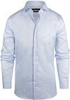 Steppin' Out Overhemd Slim-Fit Twill Lichtblauw Product