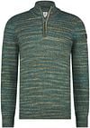 State Of Art Half Zip Trui Melange Groen 13124101-3955 kopen | Suitable
