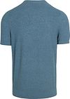 Suitable Piqué T-shirt Linen Blue Product / Achterkant