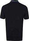 Suitable Polo Tip Ferry Navy Blauw Product / Achterkant