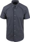 Suitable Short Sleeve Hemd Print Navy SSL-23-06-frizle navy kopen | Suitable