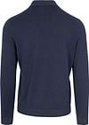 Suitable Compact Cotton Polo Shirt Navy Product / Achterkant
