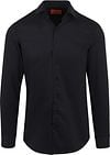 Suitable Twill Overhemd Zwart Product