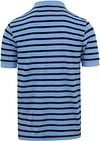 Sun68 Polo Shirt Stripes Light Blue Product / Achterkant