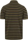 Sun68 Polo Shirt Stripes Green Product / Achterkant